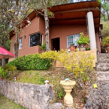 Cabana Con Banera Y Chimeneas En Puesta De Sol El Pacifico ภายนอก รูปภาพ