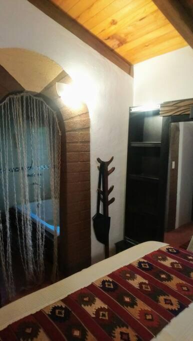 Cabana Con Banera Y Chimeneas En Puesta De Sol El Pacifico ภายนอก รูปภาพ